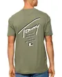 T-shirt col rond Homme REG SIGN CITY TEE EXT Vert Sauge