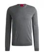Pull col rond Homme SAN CEDRIC-M1 Gris Medium