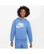 Sweat à capuche manches longues Enfant K NSW CLUB FLC HDY HBR Bleu