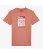 T-shirt manches courtes Homme TEE SHIRT MANCHES COURTES GRAPHIQUE Rose