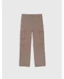 Pantalon cargo Enfant P-LUCKY CARGO J Marron