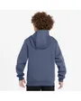 Sweat à capuche Enfant K NSW CLUB FLC HDY LBR Bleu