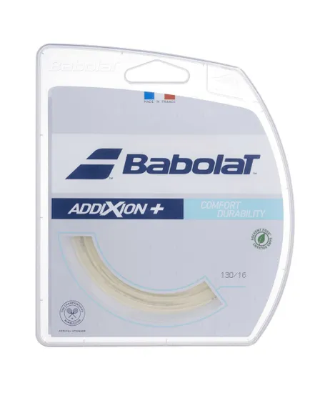 Cordage de tennis Unisexe ADDIXION+ 12M Blanc