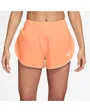 Short Femme W NK TEMPO FLW SWSH MR DF SHRT Orange