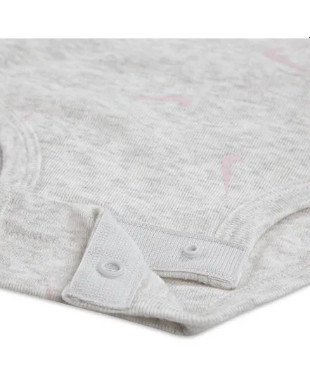 Lot de 3 bodys Bébé NKN BABY ESSENTIALS 3PK LS BS Multicolore