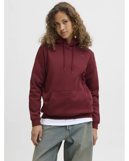 Sweat à capuche Femme JXABBIE RLX LS EVERY HOOD SWT NOOS Bordeaux