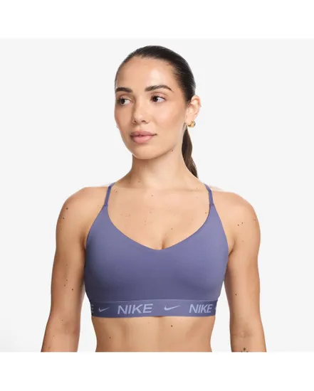 Brassière Femme W NK DF INDY LGT SPT BRA Violet