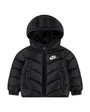 Doudoune à capuche Bébé NKN NSW ADP PUFFER Noir