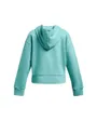 Sweat à capuche ML Enfant UA RIVAL FLEECE CROP HOODIE Vert