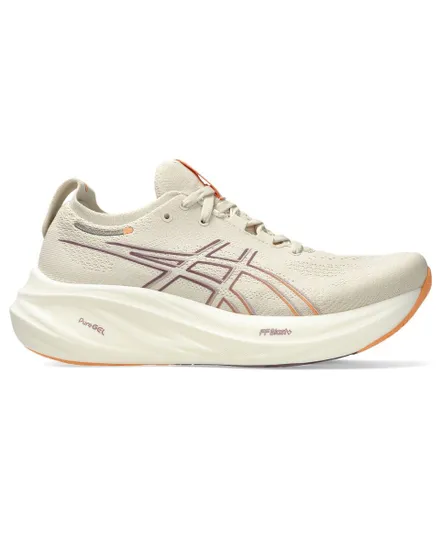 Chaussures de running Femme GEL-NIMBUS 26 Beige