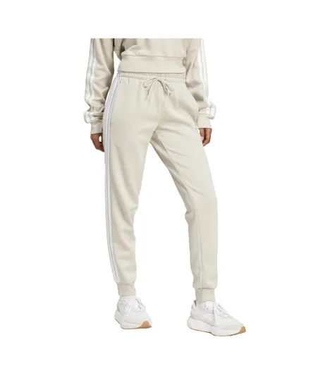 Pantalon de survetement Femme W 3S FL SL PT Beige