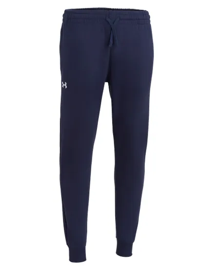 PANTALON HOMME UA RIVAL FLEECE JOGGERS Bleu