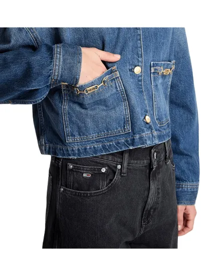 Veste Femme Cropped Jean Cam