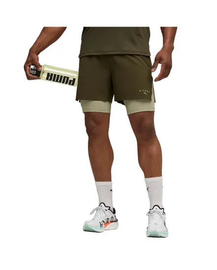 Short d'entraînement Homme Puma x Hyrox 2-en-1