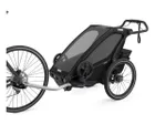 Remorque pour enfant 1 place CHARIOT SPORT Noir