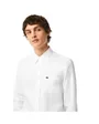 Chemise Homme Lin Blanc Lacoste