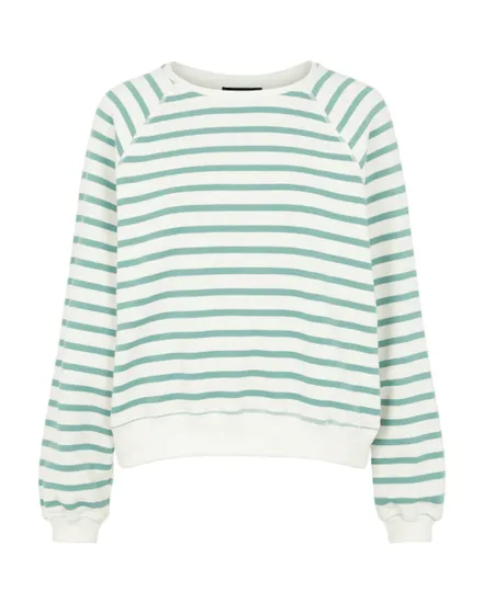 Sweat col rond Femme GRETA LS EMB UB SWEAT Multicolore