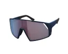 Lunettes Unisexe PRO SHIELD Bleu Marine/Bleu Chrome Enhancer