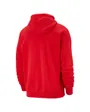 Sweatshirt à capuche manches longues Homme M NSW CLUB HOODIE PO BB Rouge