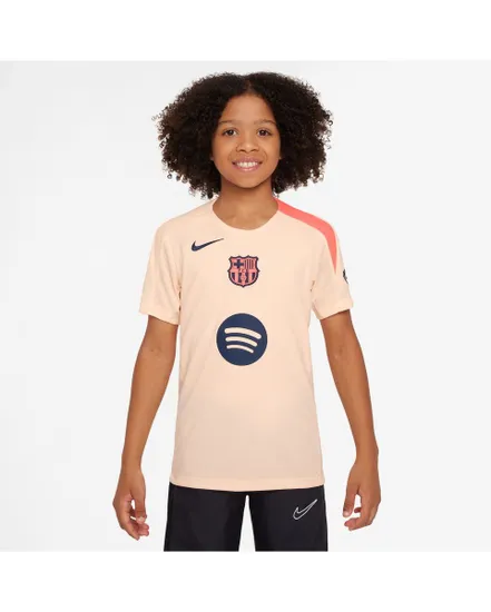 Maillot de football Enfant plus agé FCB Y NK DF STRK SS TOP K 3R Orange