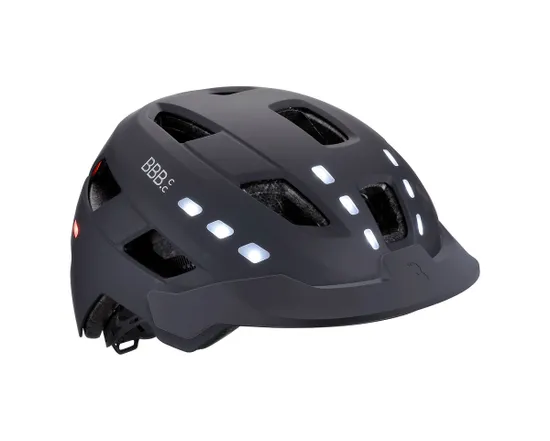 Casque Urbain Unisexe DISTRICT LED Noir Mat