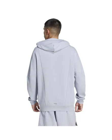 Sweat à capuche Homme D4T HOODIE Gris