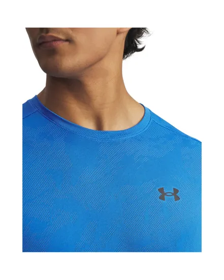 T-shirt Homme UA TECH VENT JCQRD SS Bleu