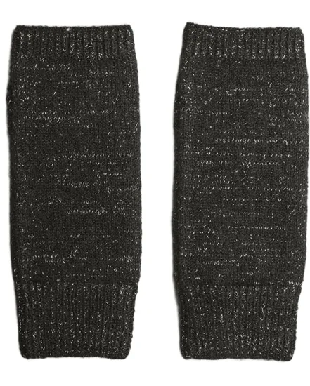 Mitaines Femme JOBA ARMWARMER LUREX Noir