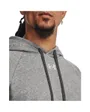 Sweat à capuche Homme UA RIVAL FLEECE HOODIE Gris