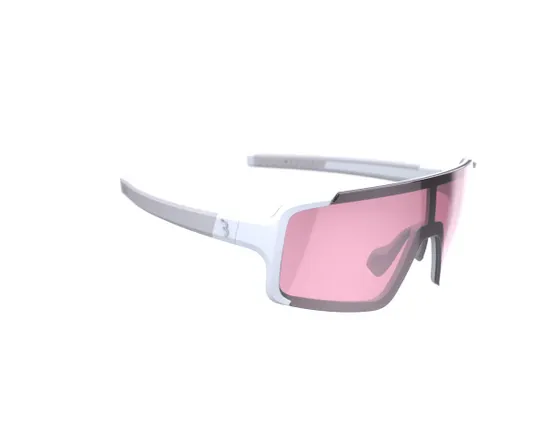 Lunettes Unisexe CHESTER NARROW Blanc/Rose Flash Miroir