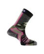 1 paire de chaussettes Unisexe MI-CHAUSSETTE TREK WAY Noire