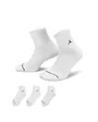 Lot de 3 paires de chaussettes U J ED CUSH POLY ANKLE 3PR 144 Blanc
