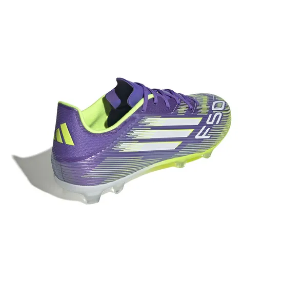 Crampons de football Unisexe F50 LEAGUE FG/MG Violet