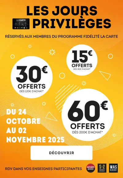 Offre les jours privilèges - S2