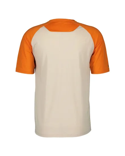 T-shirt manches courtes Homme DEFINED MERINO Orange/Beige