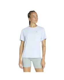 T-shirt Femme RUN ESS TEE W Bleu