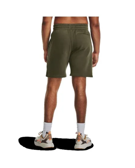 Short Homme UA RIVAL FLEECE SHORTS Vert