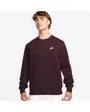 Sweat Homme M NK CLUB BB CREW Bordeaux