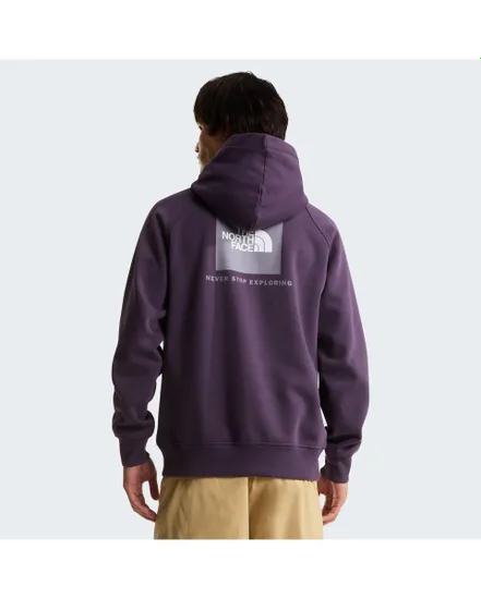 Sweat Homme M RAGLAN BOX NSE REGULAR HOODIE Violet