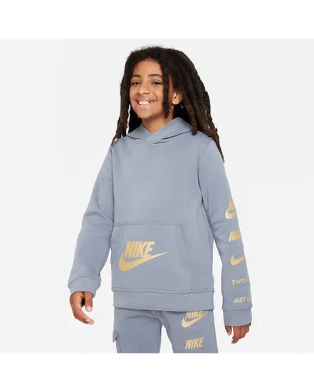 Sweat à capuche Enfant B NSW SI FLC PO HOODIE BB Gris