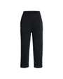 Pantalon 7/8 Femme UA RIVAL TERRY CROP WIDE LEG Noir