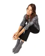 Chaussettes Hautes Femme Anina Ac W