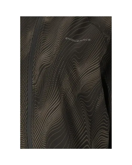 Veste à capuche Femme MALAKAS W AOP JACKET Marron