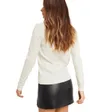 Pull col V Femme VIRIL V-NECK L/S KNIT TOP NOOS Blanc