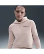 Sweat à capuche Femme W NSW PHNX FLC SHRUNKEN HOODIE Rose