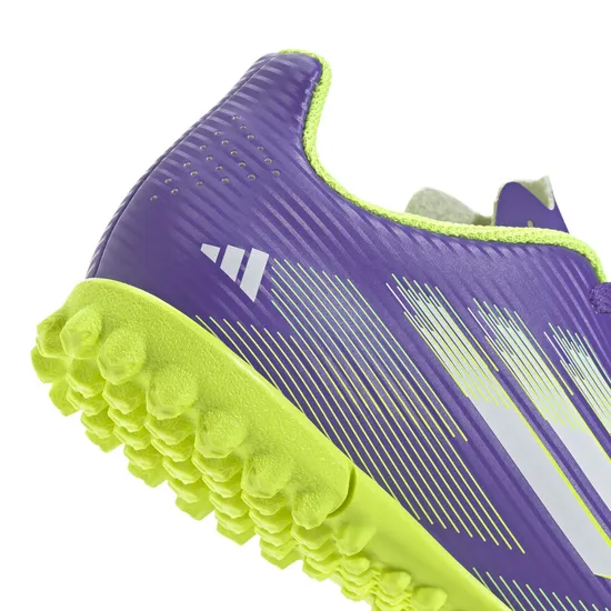 Crampons de football Enfant F50 CLUB TF J Violet
