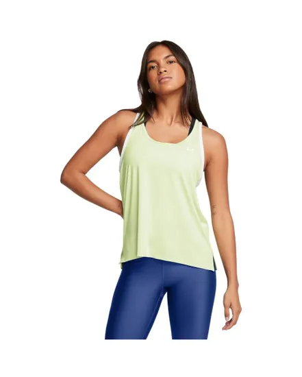 Débardeur Femme UA Knockout Tank Vert