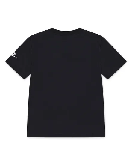 T-shirt Jeune enfant NKN CLUB FAMILY S/S KNIT TOP Noir