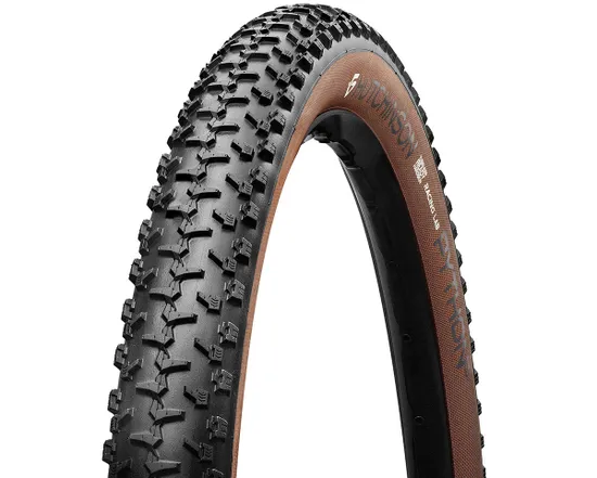 Pneu de VTT PYTHON 3 29x2.40 TUBELESS READY RACING LAB HARDSKIN Noir/Beige