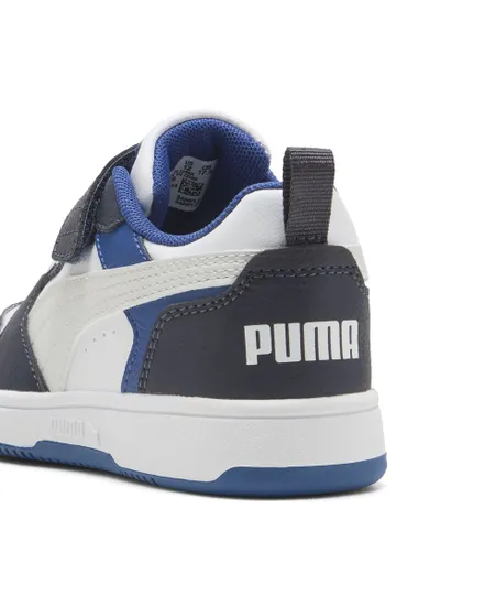 Chaussures Enfant PUMA REBOUND V6 LO A Blanc